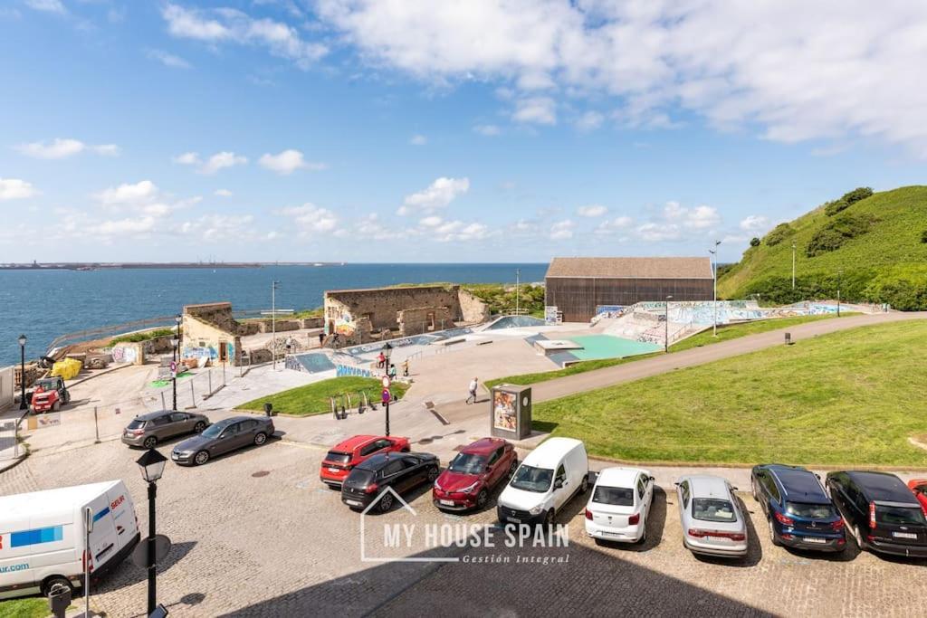 Myhousespain - Piso En Cimadevilla Junto Al Mar Gijón Esterno foto