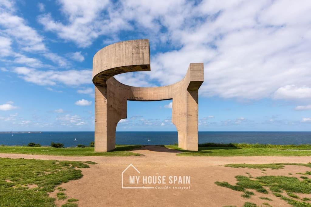 Myhousespain - Piso En Cimadevilla Junto Al Mar Gijón Esterno foto