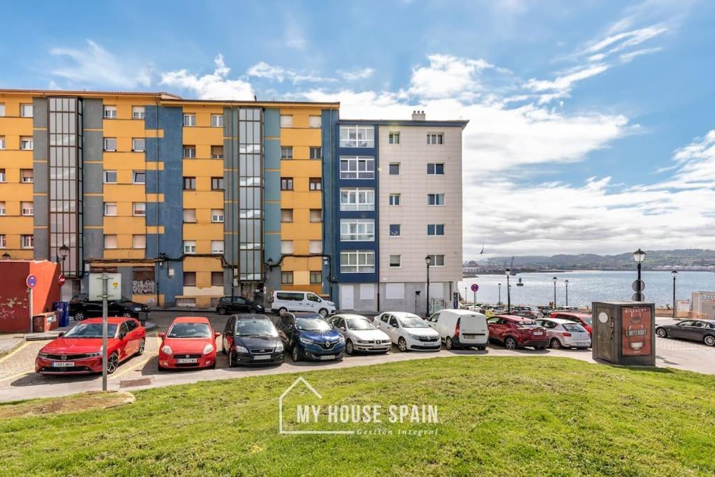 Myhousespain - Piso En Cimadevilla Junto Al Mar Gijón Esterno foto